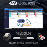 Script Php Nexusweb Cont Estoque Avançado Todos Módulos