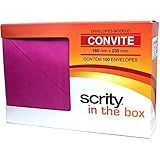 Scrity Ccp 470 15 Envelope Convite Colorido 160X235 Pink Cancun 80gr Rosa Pacote Com 100 Unidades