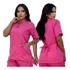 Scrubs Blusa Bata Enfermagem Medicina Cuidadora Uniforme Pro