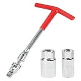 SCUARI Soquete De Vela De Ignição  Chave De Vela De Ignição  Acessórios De Carro 5 8 Polegadas  16 Mm  E 13 16 Polegadas  21 Mm   Ferramenta De Remoção De Vela De Ignição Para Motocicletas  Cortadores
