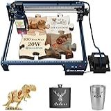 SCULPFUN S30 Pro Max Gravador A Laser De 20W Máquina De Corte A Laser Com Assistência Automática Ao Ar O Eixo De Gravação X Y Pode Ser Estendido Até 935x905 Mm