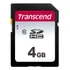 Sd 4gb Transcend Premiun 300s Sdhc Cl10