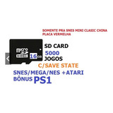 Sd Card Snes Super Nintendo Classic Edition China 5000 Games