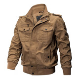 Sd Jaqueta Bomber Masculina Com Zíper Estilo Militar Tac u