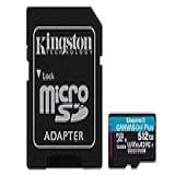 SDCG3 512GB Cartão De Memória Kingston MicroSD De 512GB Canvas Go Plus Leitura 170MB S Com Adaptador