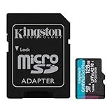 SDCG3128GB Cartão De Memória MicroSD De 128GB Canvas Go Plus Leitura 170MBs Com Adaptador