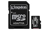 SDCS2256GB Cartão De Memória MicroSD Kingston De 256GB Canvas Select Plus Leitura 100MBs Classe 10 Com Adaptador SD