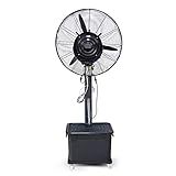 SDLION SDLION Grande Ventilador De Neblina Portátil Para Exterior Ventilador De Pedestal Oscilante Silencioso Ventilador De Pulverização Umidificador Para Indústria Comércio Residência 3