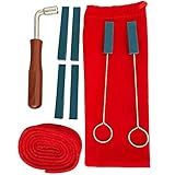 Sdwutong Kit De Afinação De Piano Ferramentas De Afinação Incluindo Chave De Afinação Martelo Conjunto De Fixação DIY 8 Peças No Pacote 