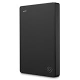 Seagate Unidade Portátil 2 TB Disco Rígido Externo Para PC Laptop E Mac Serviços De Resgate De 2 Anos Amazon Exclusive STGX2000400 Preto