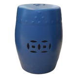 Seat Garden Cerâmica Azul Fosco banqueta 