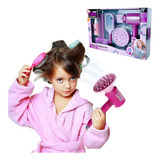 Secador Cabelo 2 Velocidades A Pilha Conjunto Salão Beleza