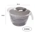 Secador Centrifuga De Saladas E Verduras Manual 4l Plasútil