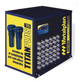 Secador De Ar Titan 70 Pcm Metalplan Cor Azul Com Amarelo Frequência 60hz 220v