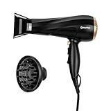 Secador De Cabelo 1900W 127V Equipado Com Concentrador De Ar E Difusor