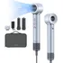 Secador De Cabelo 5 Em 1 De Alta Velocidade 110000 Rpm 1400w Cor Prateado 220v