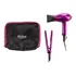 Secador De Cabelo E Chapinha - Kit Viagem Philco Shine Roxo