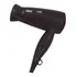 Secador De Cabelo Mini Portátil Dobrável Viagem 1200w Preto
