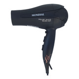 Secador De Cabelo Mondial Power Shine Black Sc 13 Preto 220v