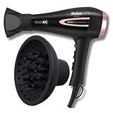 Secador De Cabelo Philco Profissional 2100W Íon Tourmaline Com Difusor De Cachos 220 Volts