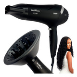 Secador De Cabelo Profissional Britânia Sp3100 Preto 2100w