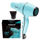 Secador De Cabelo Taiff Style Azul Tiffany 2000 Potente Leve