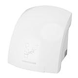 Secador De Mãos Comercial De Alta Velocidade 1200W Soprador De Secador De Mãos Elétrico De Secagem Rápida Sensor Automático Tampa Termofixa Branca Design Compacto Plugue UE