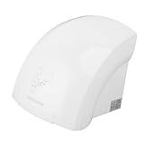 Secador De Mãos Comercial Secador De Mãos De Alta Velocidade Com Sensor Automático De 1200 W Soprador De Mão Compacto Com Vento Quente Baixo Consumo De Energia Plugue UE 220V 
