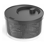 Secador De Salada Folhas Centrífuga 5 5 Litros Black Edition