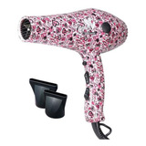 Secador Profissional Lizz Love 3800 2150 W 110v Rosa