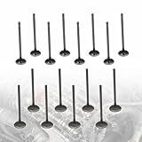 SecosAutoparts Válvulas De Escape De Admissão De 16 Peças Adequadas Para Buick Cadillac Chevrolet 1-4L DOHC 2011-2019 MA-9761309755