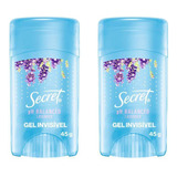 Secret Clear Gel Desodorante Lavanda 45g