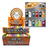 Seda Bem Bolado Slim 2x Caixa C 50unid Atacado 12 Isqueiro