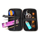 Seda De Vidro C Kit Dichavador Metal Estojo Bag Mocó E