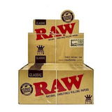 Seda Raw Classic King Size Slim Original Caixa 50 Unidades