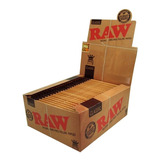 Seda Raw Classic King Size Slim Original Caixa 50 Unidades