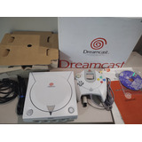 Sega Dreamcast Completo Na Caixa Serial Batendo Para Colecionadores Coleção