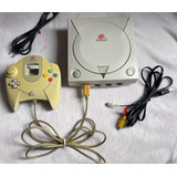 Sega Dreamcast Va1 5 Jogos Paralelos pode Escolher Led Rgb 1 Controle Original