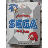 Sega Gear Authentic Catalog