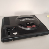 Sega Genesis Americano Mega Drive Semi novo Lindo Everdrive Tudo Original