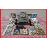Sega Saturn Cinza Com