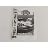 Sega Saturn Manual Sega Rally Original