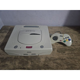 Sega Saturn Standard Cor Branco Com Jogos De Brinde Leia Descrição