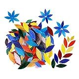 Segolike 100 Peças De Azulejos De Mosaico De Pétala Artesanato Assento De Jardim Decoração De Vaso De Mesa