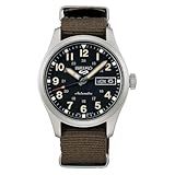 SEIKO 5 Sport SRPJ85 Relógio Automático De Nylon Verde Oliva Preto Relógio Automático