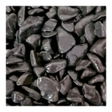 Seixo Preto Natural P Decoração Jardins Aquarios Lago 9 5kg