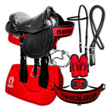 Sela Australiana De Arco Completa Couro Legítimo Oferta Top