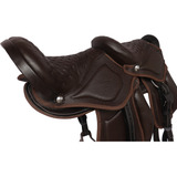 Sela Australiana Dupla Equoterapia Marrom Dois Lugares