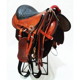 Sela Para Cavalo Australiana Tradicional Completa Couro