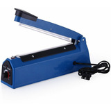 Seladora 20cm Lacradora Manual Embalagem Sacos Plásticos Cor Azul 220v